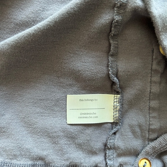 Kids Mini Mioche Organic Cotton Cardigan (size 7/8) - Picture 8 of 9